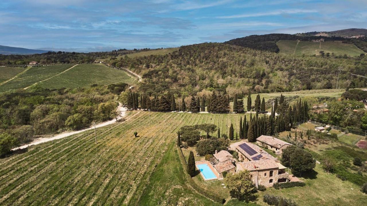 Villa Poggiarello Castelnuovo Berardenga Eksteriør billede