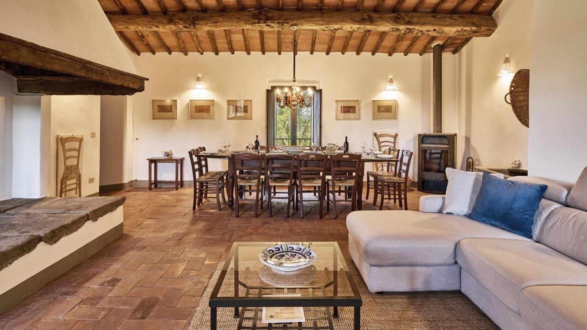 Villa Poggiarello Castelnuovo Berardenga Eksteriør billede