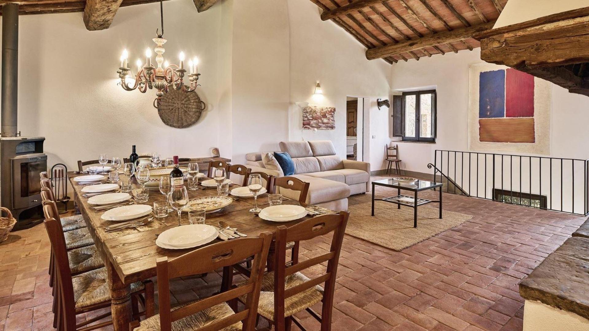 Villa Poggiarello Castelnuovo Berardenga Eksteriør billede