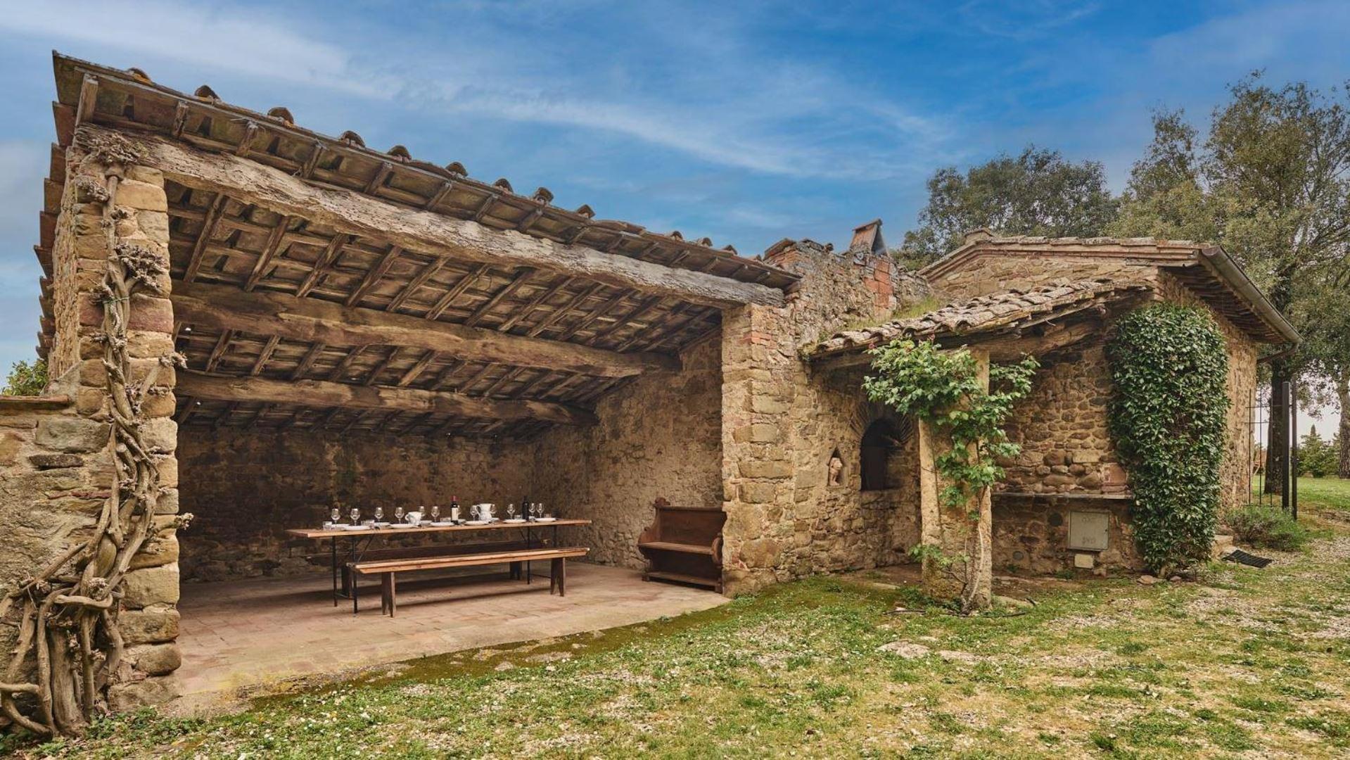 Villa Poggiarello Castelnuovo Berardenga Eksteriør billede
