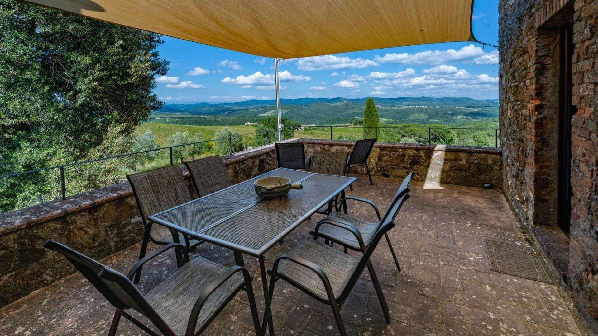 Villa Poggiarello Castelnuovo Berardenga Eksteriør billede