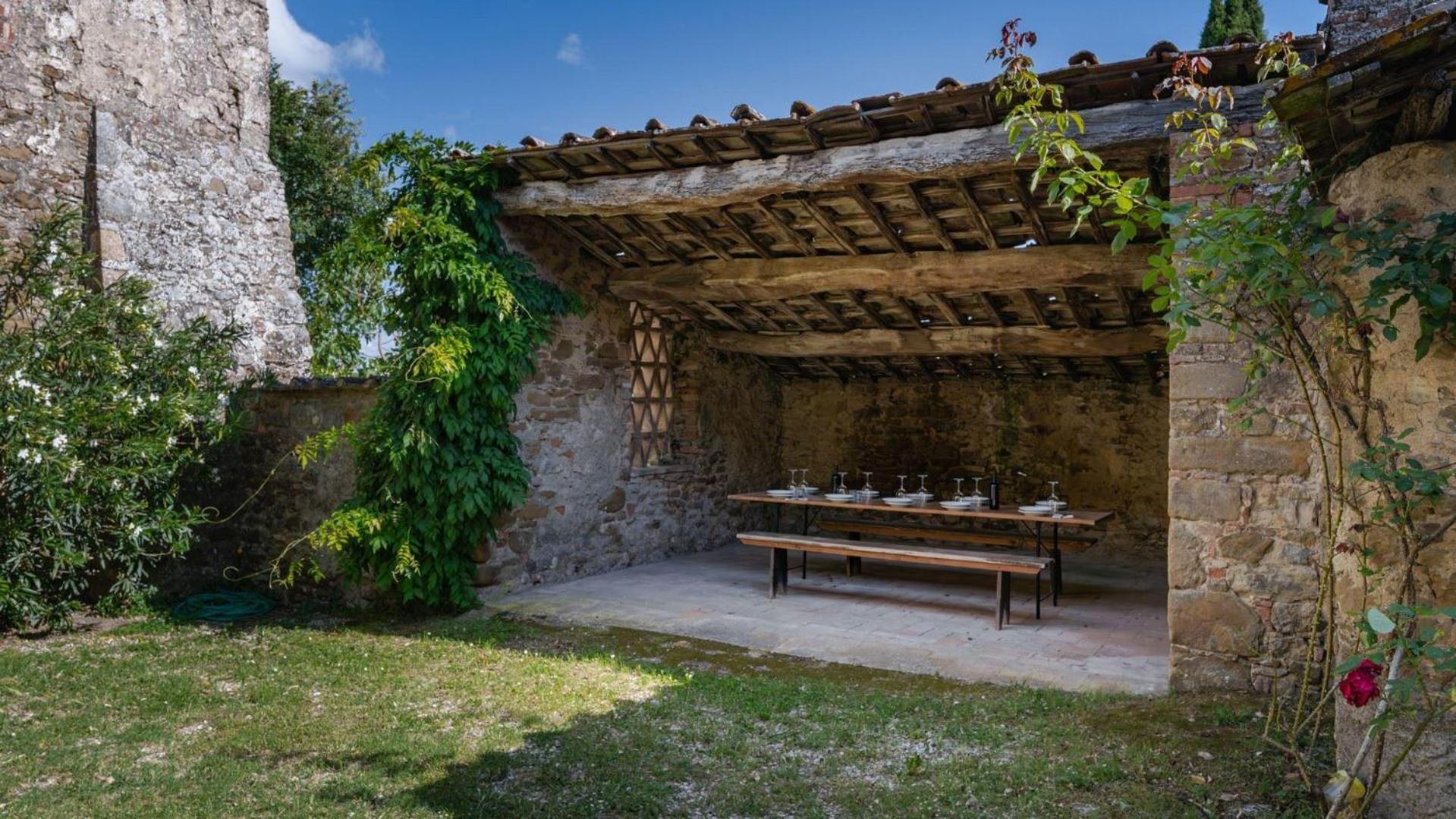 Villa Poggiarello Castelnuovo Berardenga Eksteriør billede