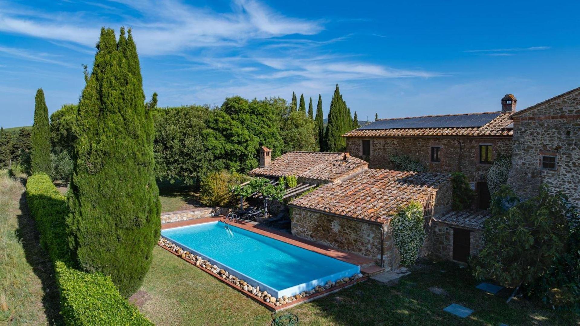 Villa Poggiarello Castelnuovo Berardenga Eksteriør billede