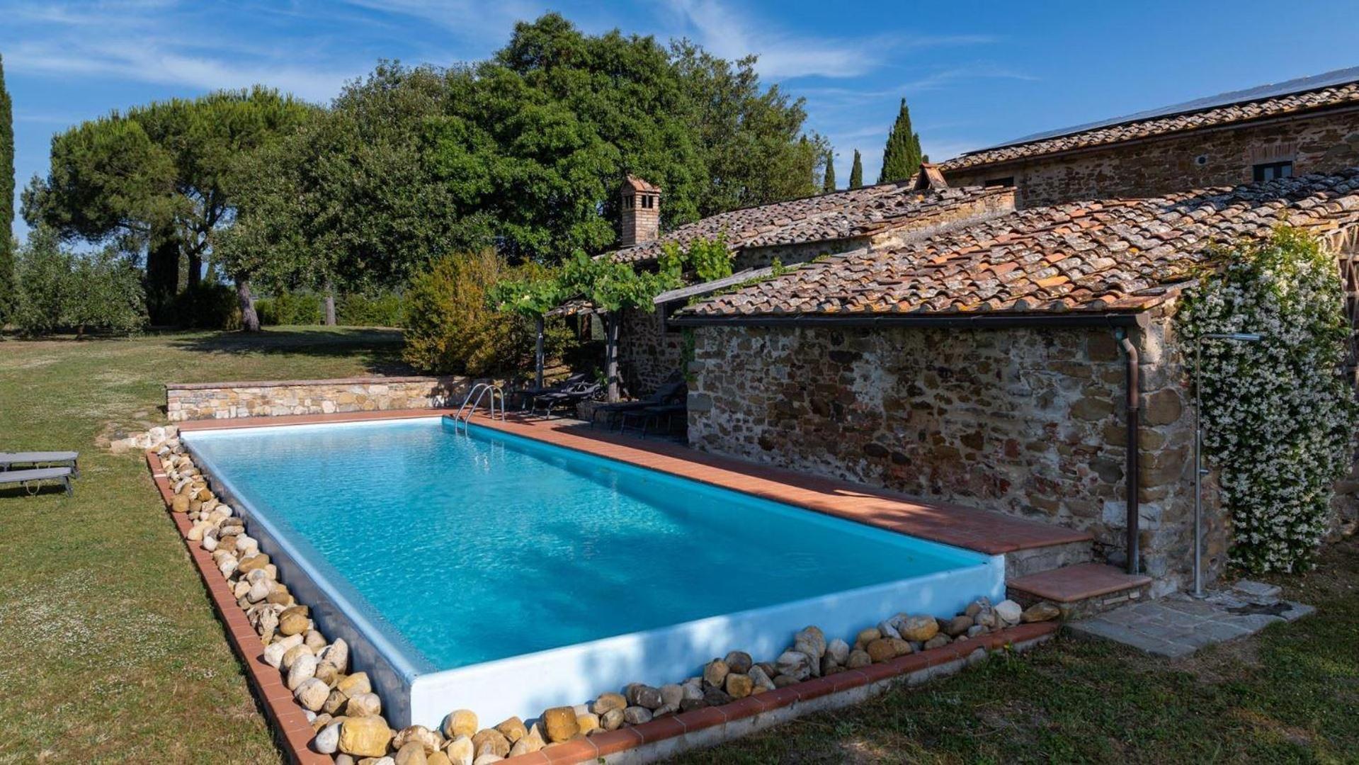 Villa Poggiarello Castelnuovo Berardenga Eksteriør billede
