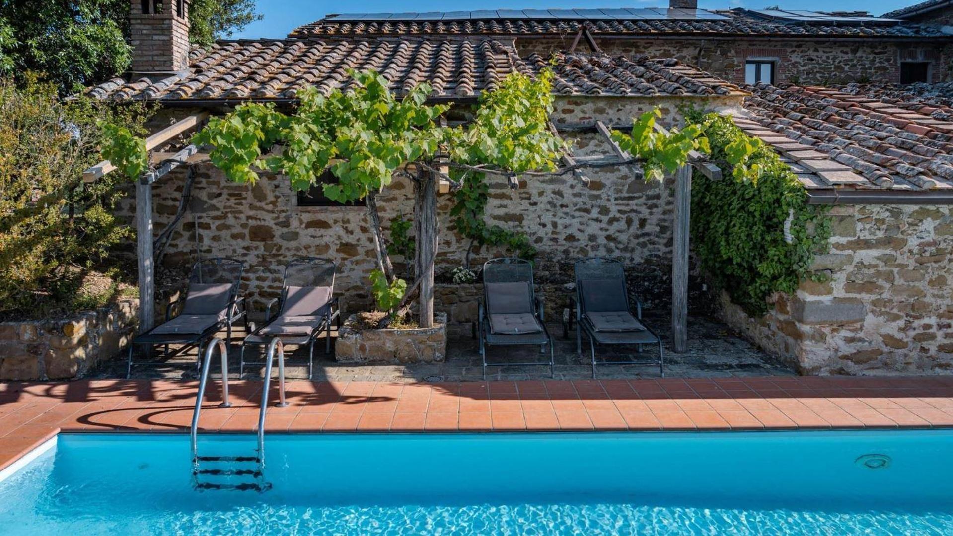 Villa Poggiarello Castelnuovo Berardenga Eksteriør billede