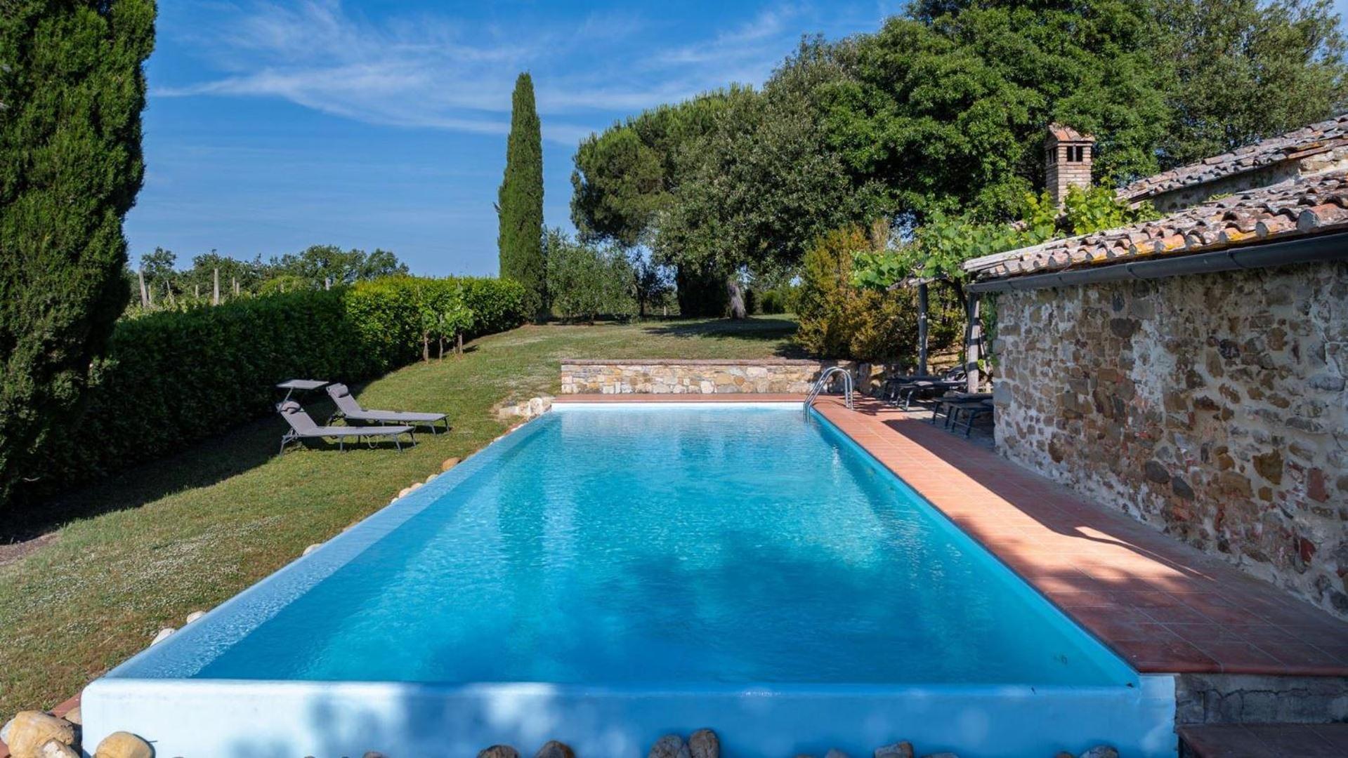 Villa Poggiarello Castelnuovo Berardenga Eksteriør billede