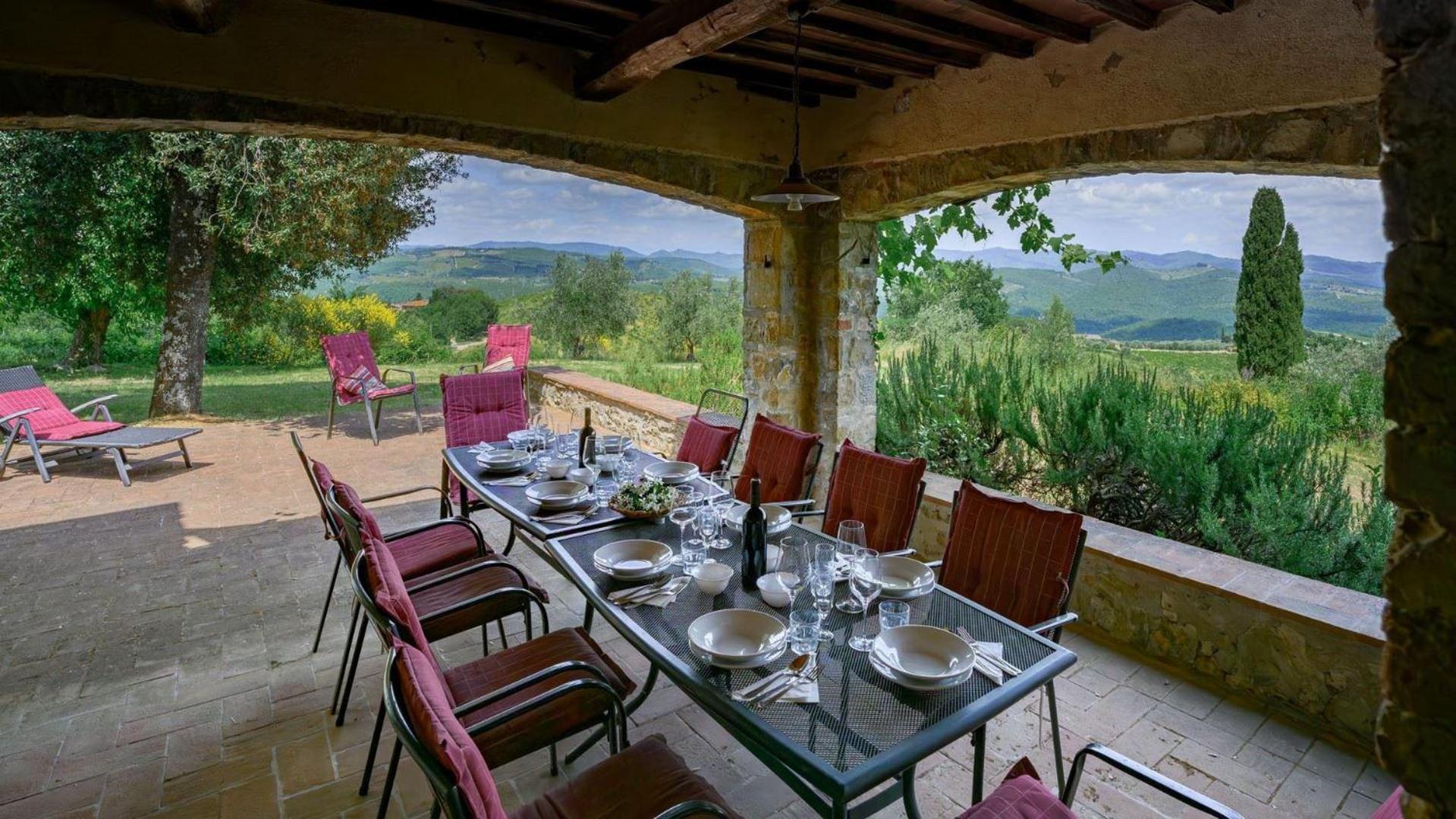 Villa Poggiarello Castelnuovo Berardenga Eksteriør billede