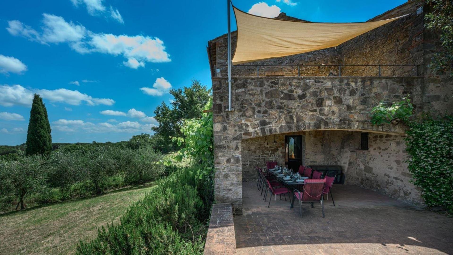 Villa Poggiarello Castelnuovo Berardenga Eksteriør billede