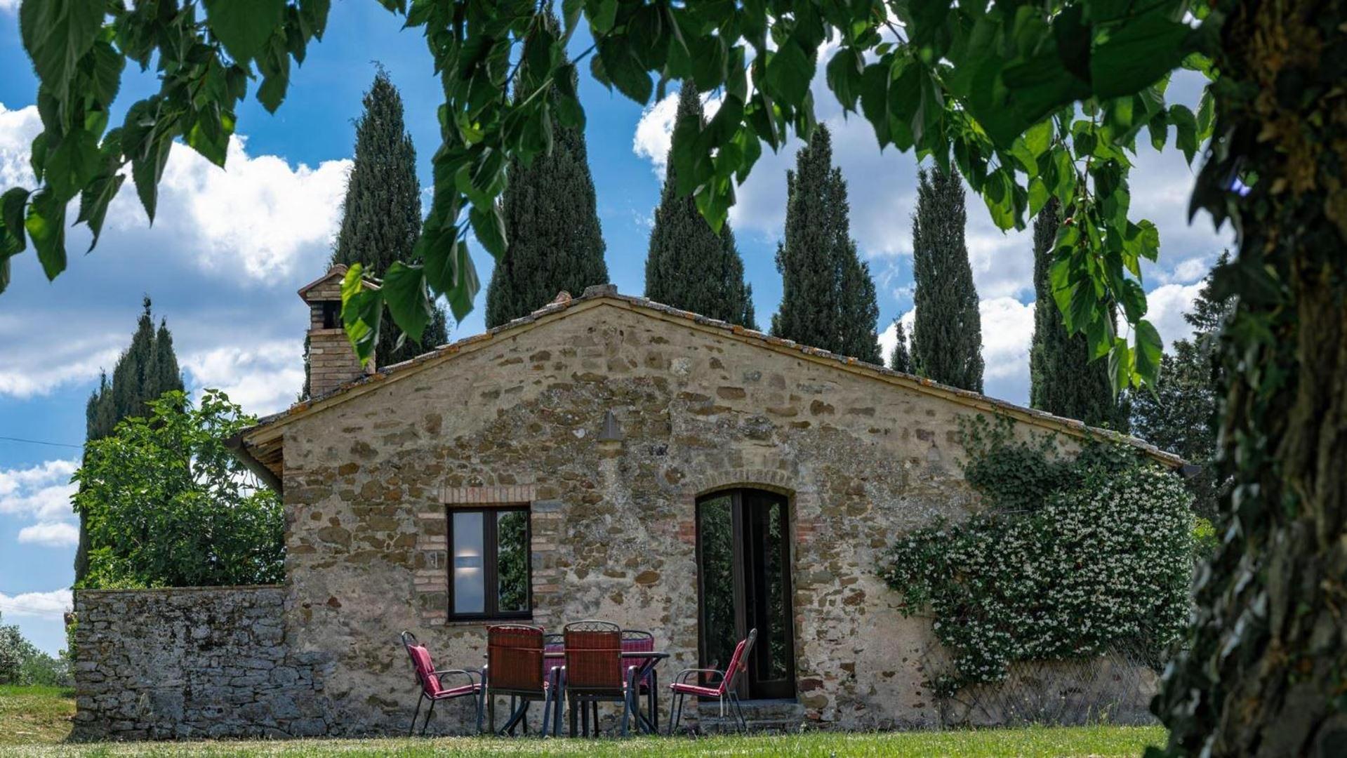 Villa Poggiarello Castelnuovo Berardenga Eksteriør billede