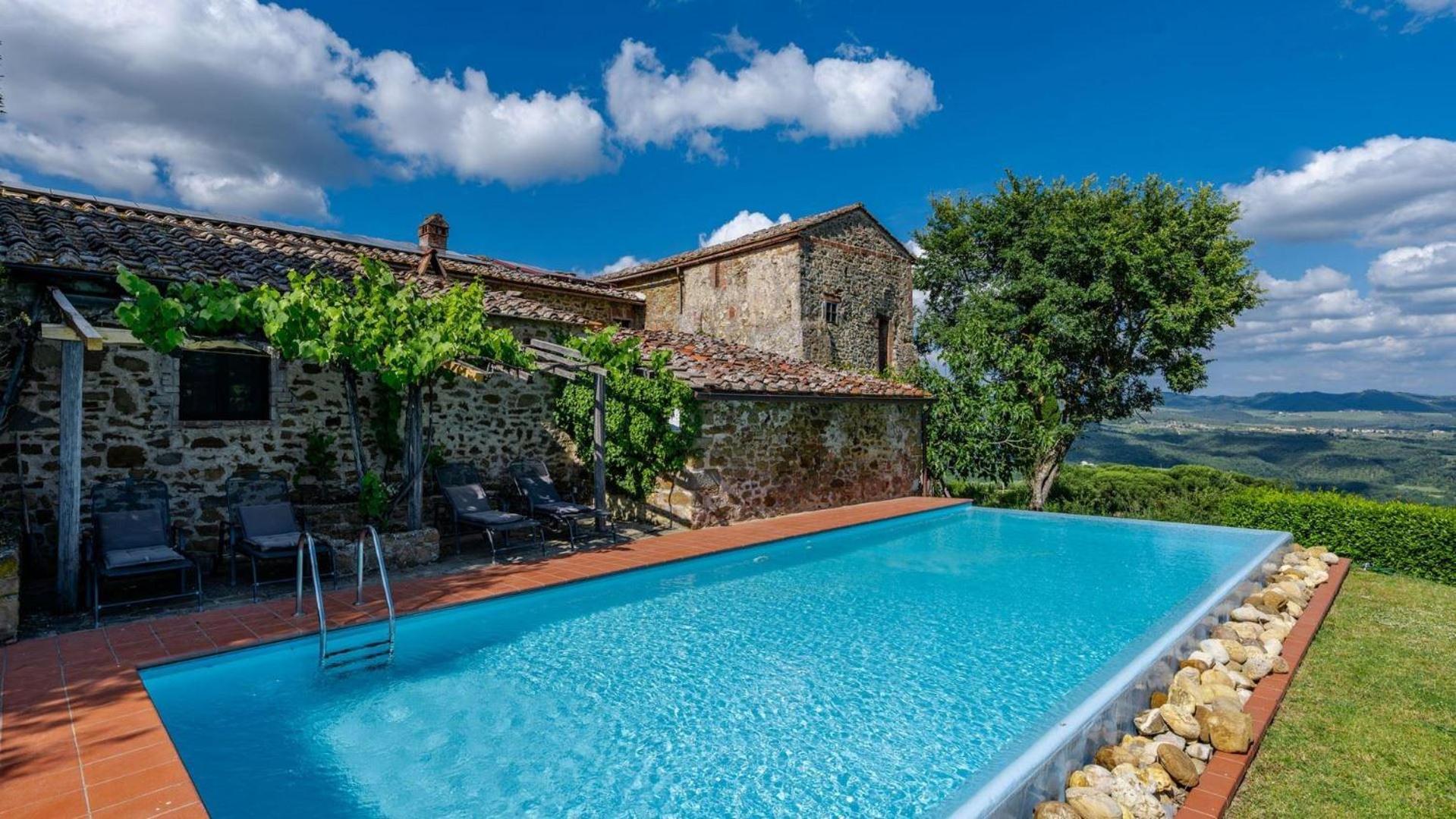 Villa Poggiarello Castelnuovo Berardenga Eksteriør billede
